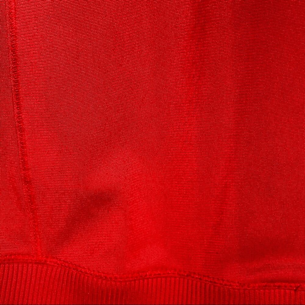 Nike Full Zip Up Track Athletic Jacket with Pockets Red White Youth Kids Medium - Picture 3 of 8